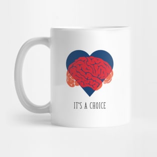 Heart and Brain Mug